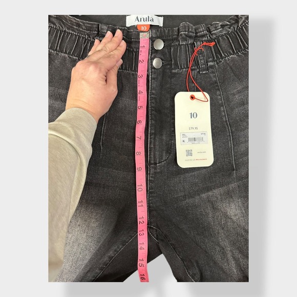 Arula NWT High Rise Flares in‎ Midnight Size 10 - Picture 10 of 13